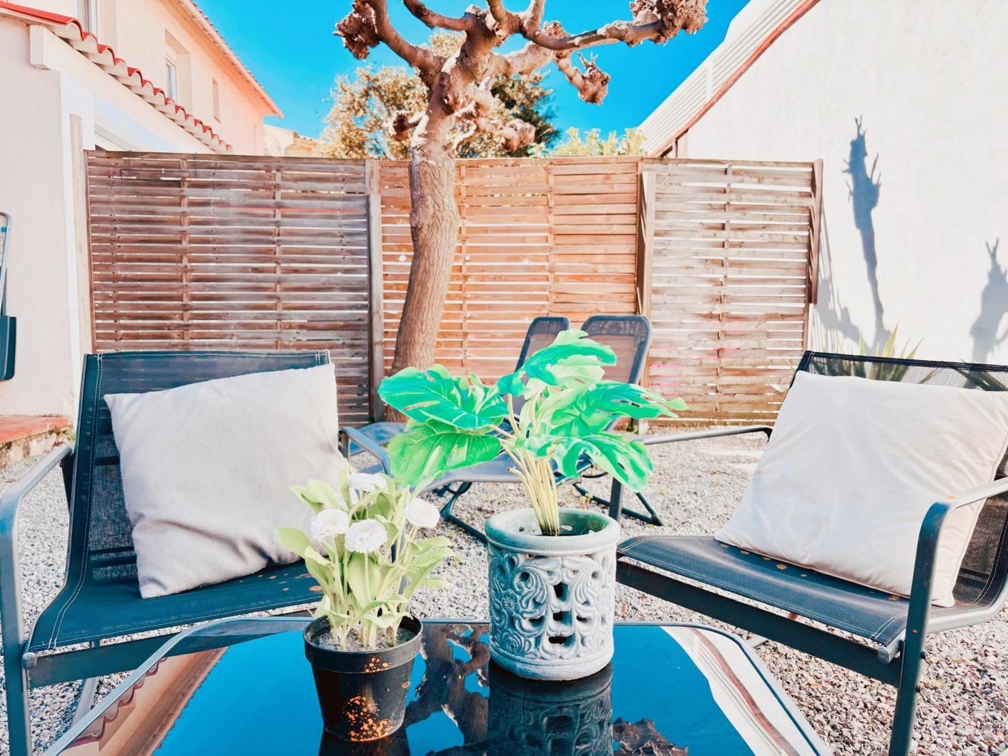 Appartement Avec Jardin Privatif A 300M De La Plage *2* Canet-en-Roussillon Exteriér fotografie